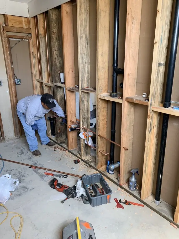 Commercial rough-in plumbing for Gas Line Repair in Blackbird Landing